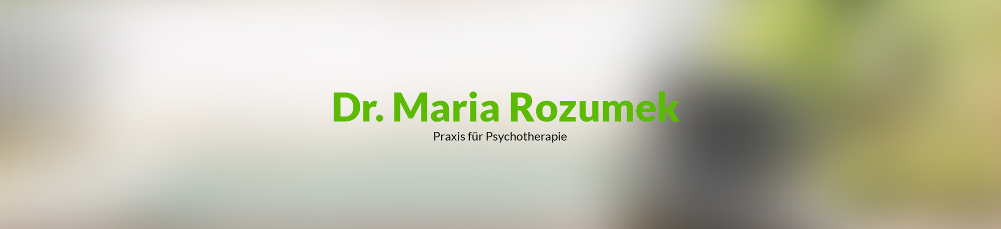 Dr. Maria Rozumek